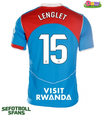 Atletico Madrid Clement Lenglet #15 Tredje Tröja Kvinnor 2025-26 Kortärmad